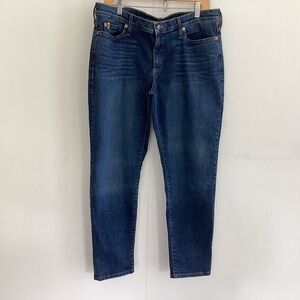 Second Yoga Medium Wash Straight Leg 5 pocket jeans 32/28